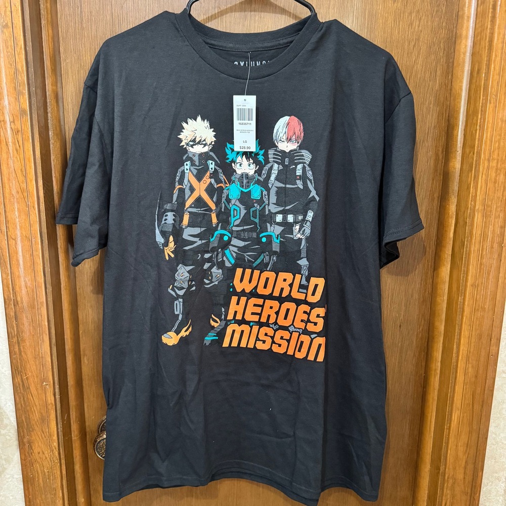 My Hero Academia - World Heroes Mission NWT size large